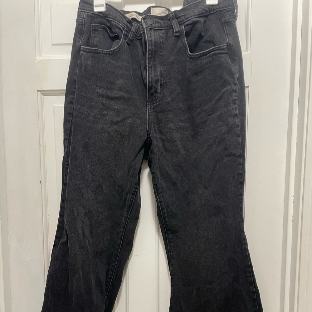 Universal Thread Charcoal High Rise Flare Jeans